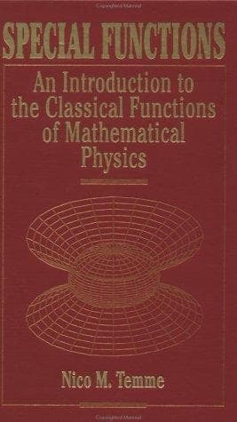 Cover of Special functions by N. M. Temme