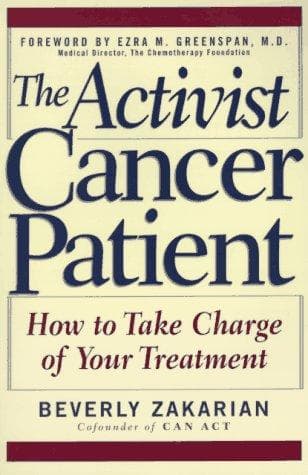 Cover of The activist cancer patient by Beverly Zakarian