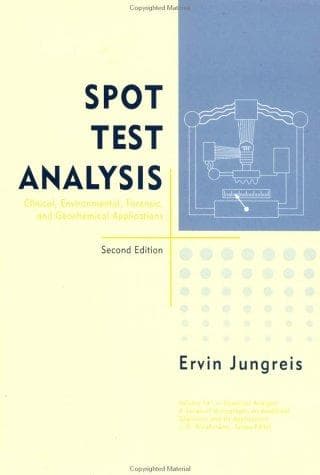 Cover of Spot test analysis by Ervin Jungreis