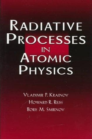 Cover of Radiative processes in atomic physics by V. P. Kraĭnov