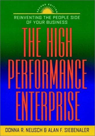 Cover of The high performance enterprise by Donna R. Neusch