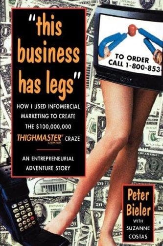 Cover of "This business has legs" by Peter Bieler