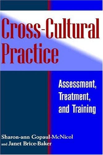 Cover of Cross-cultural practice by Sharon-Ann Gopaul-McNicol