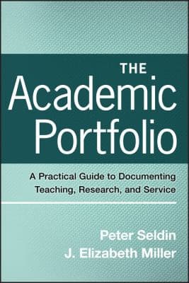 Cover of The academic portfolio by Peter Seldin