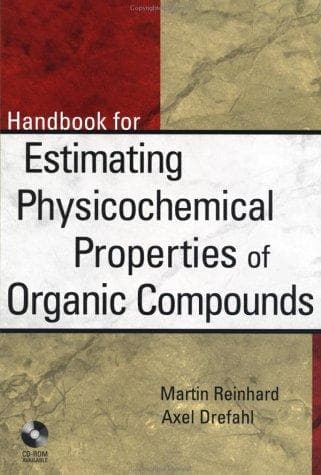 Cover of Handbook for estimating physicochemical properties of organic compounds by Martin Reinhard
