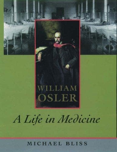 Cover of William Osler by Michael Bliss