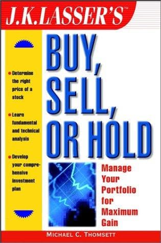 Cover of J.K. Lasser's buy, sell, or hold by Michael C. Thomsett