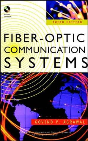Cover of Fiber-optic communication systems by G. P. Agrawal