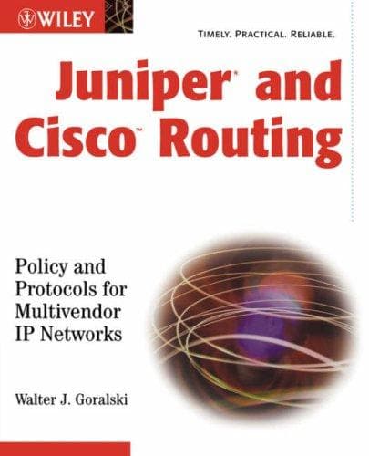 Cover of Routing policy and protocols for multivendor IP networks by Walter Goralski