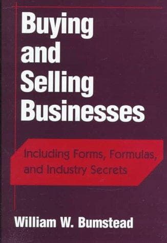 Cover of Buying and selling businesses by William W. Bumstead