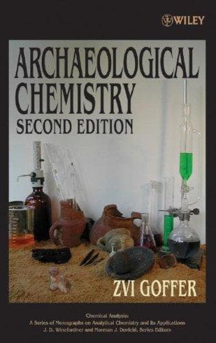 Cover of Archaeological chemistry by Zvi Goffer