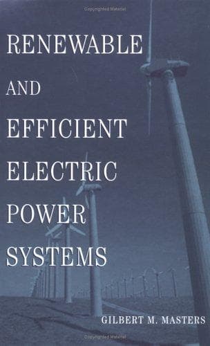 Cover of Renewable and efficient electric power systems by Gilbert M. Masters