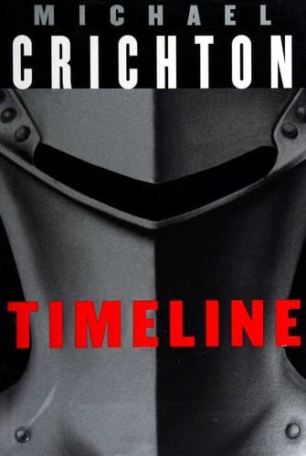 Cover of Timeline by Michael Crichton