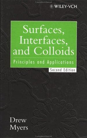 Cover of Surfaces, Interfaces & Colloids by Drew Myers