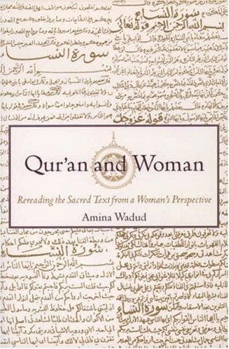 Cover of Qurʼan and woman by amina wadud