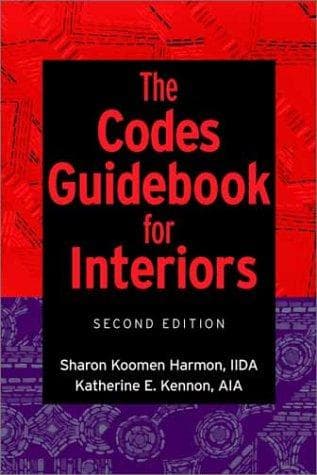Cover of The codes guidebook for interiors by Sharon Koomen Harmon