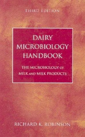 Cover of Dairy Microbiology Handbook by Richard K. Robinson