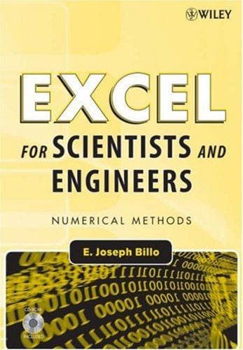 Cover of Excel for Scientists and Engineers by E. Joseph Billo