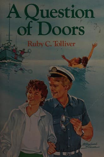 Cover of A question of doors by Ruby C. Tolliver