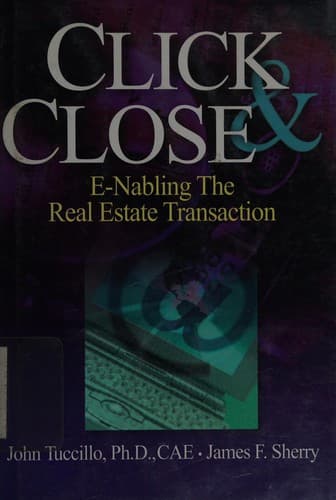 Cover of Click & close by John A. Tuccillo