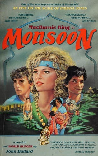 Cover of MacBurnie King in Monsoon by John Henry Ballard
