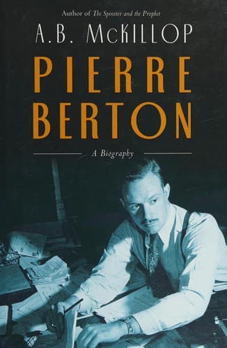 Cover of Pierre Berton by A. B. McKillop