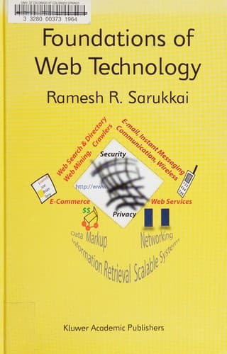 Cover of Foundations of Web technology by Ramesh R. Sarukkai