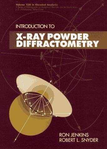 Cover of Introduction to X-ray powder diffractometry by Ron Jenkins