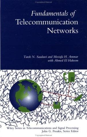 Cover of Fundamentals of telecommunication networks by Tarek Nazir Saadawi