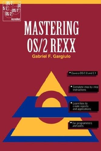 Cover of Mastering OS/2 REXX by Gabriel F. Gargiulo