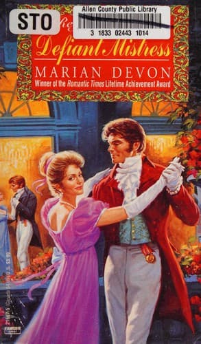 Cover of Defiant Mistress by Marian Devon