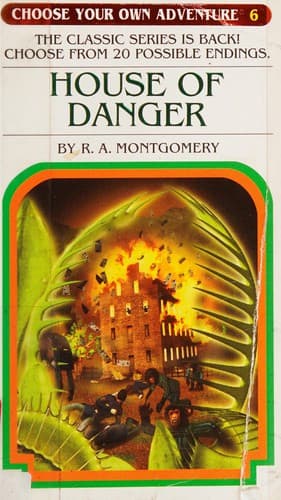 Cover of House of Danger by R. A. Montgomery
