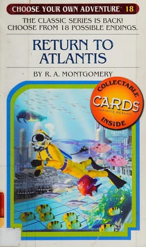 Cover of Return to Atlantis by R. A. Montgomery