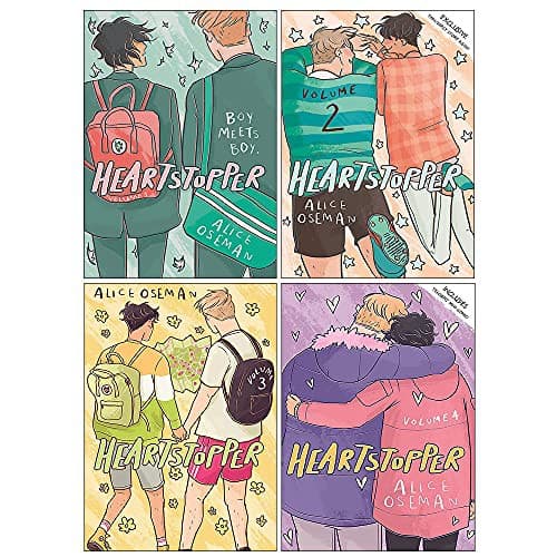 Cover of Heartstopper: Volume 1-4 by Alice Oseman