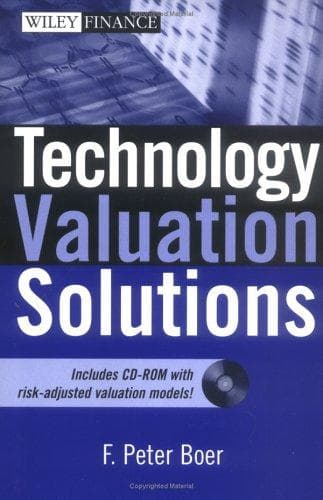Cover of Technology Valuation Solutions by F. Peter Boer