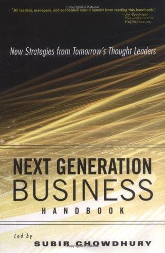 Cover of Next generation business handbook by Subir Chowdhury