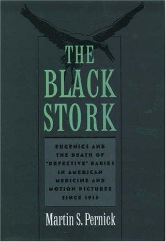 Cover of The black stork by Martin S. Pernick