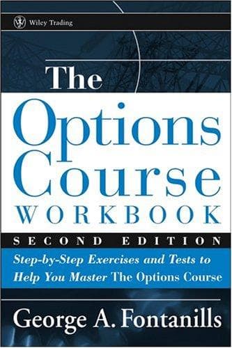 Cover of The options course workbook by George Fontanills