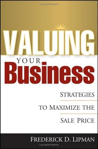 Cover of Valuing Your Business by Frederick D. Lipman