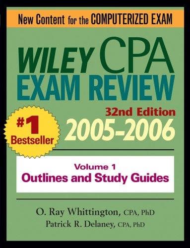 Cover of Wiley CPA exam review by Ray Whittington