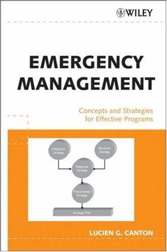 Cover of Emergency Management by Lucien G. Canton