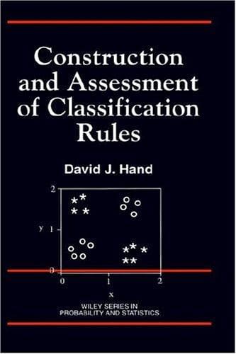 Cover of Construction and assessment of classification rules by D. J. Hand