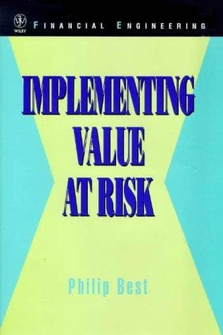 Cover of Implementing value at risk by Philip Best
