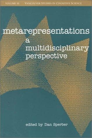 Cover of Metarepresentations by Dan Sperber