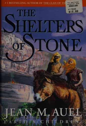 Cover of The Shelters of Stone by Jean M. Auel