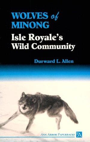 Cover of Wolves of Minong by Durward Leon Allen