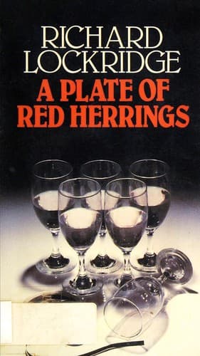 Cover of A plate of red herrings by Richard Lockridge