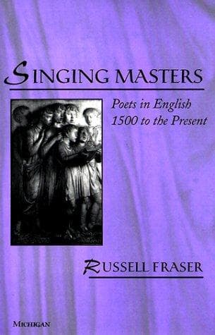 Cover of Singing masters by Russell A. Fraser