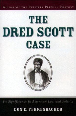 Cover of The Dread Scott Case by Don E. Fehrenbacher