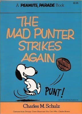 Cover of The Mad Punter Strikes Again by Charles M. Schulz
